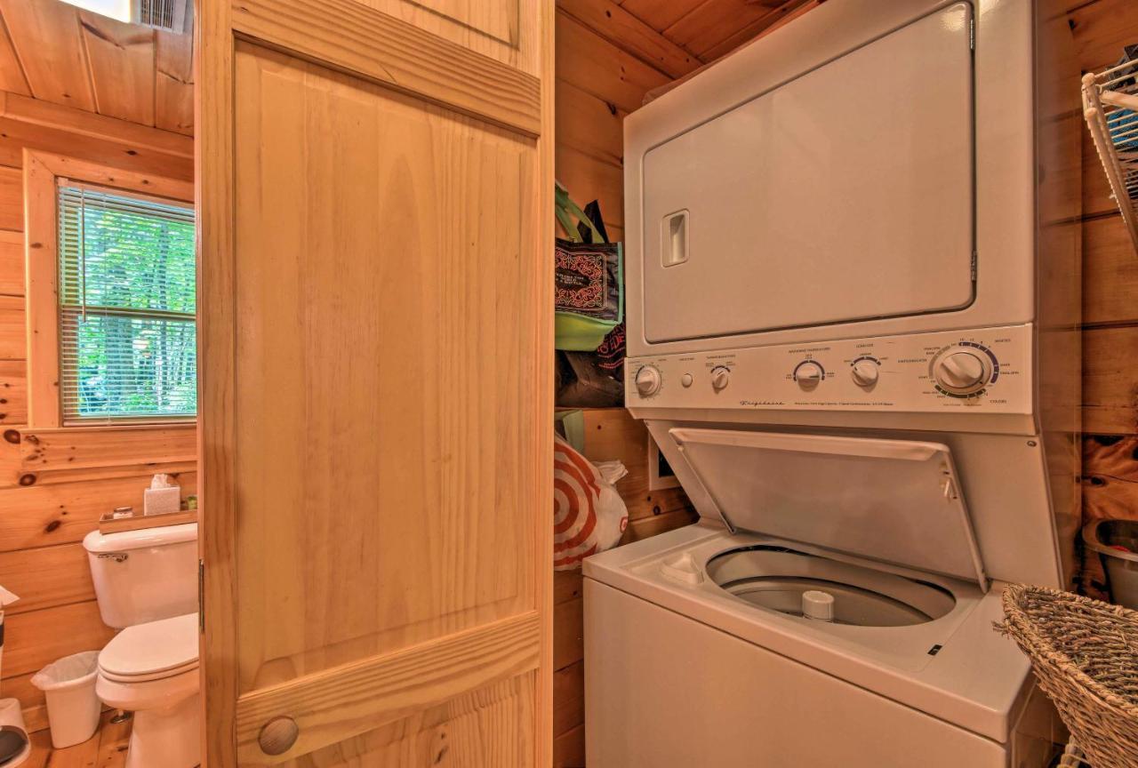 Pinot And Pine Chic Log Cabin About 5 Mi To Blue Ridge Exterior foto